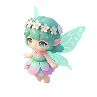 Faye, a small winged pet