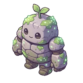 Pebblin, a small stone pet